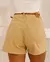 Shorts Jeans Mom Feminino Cintura Alta com Cinto na internet