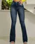 Calça Jeans Boot Cut Feminina Cintura Média Básica na internet