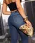 Calça Jeans Flare Feminina Cintura Média Básica - comprar online
