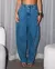 Calça Jeans Balloon Feminina Cintura Alta Básica - loja online