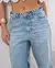 Calça Jeans Feminina Reta Cintura Alta Ana Castela