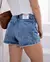 Shorts Jeans Feminino Mom Cintura Alta Ana Castela na internet