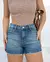 Shorts Jeans Feminino Mom Cintura Alta Ana Castela - comprar online