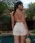Shorts Sarja Feminino Alfaiataria Cós Revel - BE GRINGA