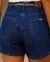 Shorts Jeans Mom Feminino com Cinto Pu na internet