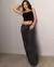 Imagem do Calça Jeans Feminina Wide Leg Relaxed Cintura Baixa Vintage
