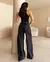 Calça Jeans Feminina Wide Leg Cargo Relaxed Cintura Baixa - BE GRINGA