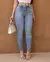 Calça Jeans Feminina Skinny com Viés Cintura Média - BE GRINGA