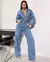 Macacão Jeans Fem Wide Leg - comprar online