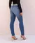 Calça Jeans Feminina Skinny com Detalhe No Bolso Cintura Média - loja online