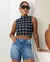 Shorts Jeans Feminina Meia Coxa - comprar online
