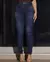 Calça Jeans Feminina Hot com Pence Na Frente Cintura Alta - BE GRINGA