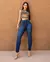 Calça Jeans Feminina Inter com Pala Curva - comprar online
