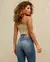 Calça Jeans Wide Leg Feminina Cintura Alta - BE GRINGA