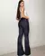 Calça Jeans Flare Feminina com Cinto na internet