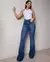 Calça Jeans Flare Feminina Cintura Alta - comprar online