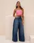 Calça Jeans Wide Leg Feminina Relaxed Big - comprar online
