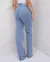 Calça Jeans Feminina Wide Leg Basica Cintura Alta na internet