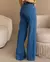 Calça Jeans Wide Leg Feminina Cintura Alta Básica 100% Algodão na internet