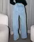 Calça Jeans Wide Leg Feminina Cintura Alta Básica sem Elastano na internet