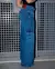 Calça Jeans Wide Leg Feminina Cargo Relaxed Cintura Baixa - loja online