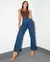 Calça Jeans Straight (reta) Feminina Cintura Alta Básica - (cópia) - BE GRINGA