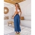 CALÇA JEANS PARACHUTE FEMININA CINTURA ALTA REGULADORES NO CÓS na internet