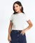 Baby Look Gola Alta Feminina Cropped Premium - comprar online