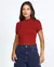 Baby Look Gola Alta Feminina Cropped Premium - loja online