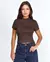 Baby Look Gola Alta Feminina Cropped Premium - comprar online