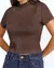 Baby Look Gola Alta Feminina Cropped Premium na internet
