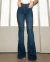 Calça Jeans Flare Fem Amaciado com Used na internet