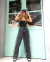 CALÇA WIDE LEG VINTAGE COM ELASTANO