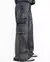 Calça Jeans Wide Leg Feminina Relaxed Cargo - loja online