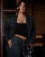 Calça Jeans Wide Leg Feminina Relaxed Tinto Marrom - loja online