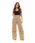 Imagem do CALÇA FEMININA WIDE LEG PARACHUTE COM REGULADORES DE ELÁSTICO NO CÓS