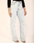 CALÇA JEANS WIDE LEG DETALHE PUÍDOS - comprar online