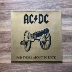 LP AC/DC - For Those About To Rock We Salute You (1981) França