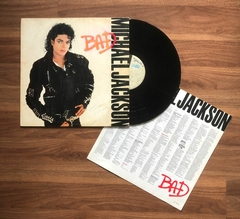 LP Michael Jackson - Bad (1990) Reedição na internet