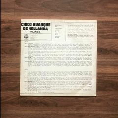 LP Chico Buarque De Hollanda – Chico Buarque De Hollanda Volume 3 (1968) - comprar online
