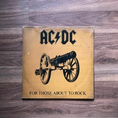 LP AC/DC - For Those About To Rock We Salute You (1981)