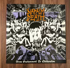 LP Napalm Death – From Enslavement To Obliteration (1990)