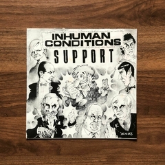 LP 7" Inhuman Conditions – Support (1990) Importado Alemanha