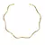 Choker aro ondulado
