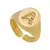 Anel inicial nome - comprar online