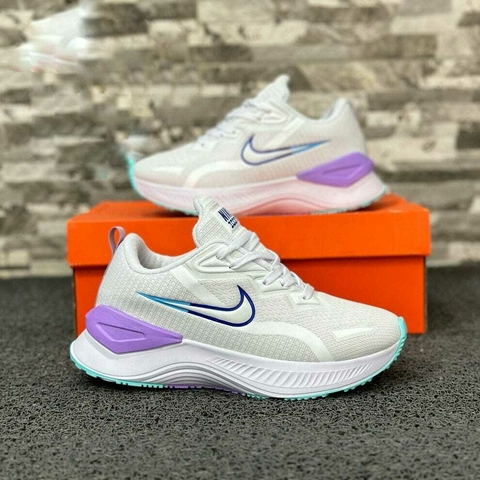 Nike Zoom X Blanco Lila Dama - comprar online