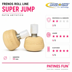 Frenos Roll Line Super Jump Cappuccino - comprar online