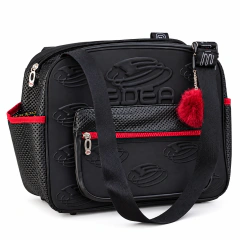 Bolso portapatín artístico EDEA Cube negro