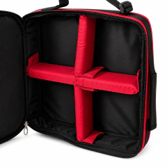 Bolso Portaruedas Edea (Negro con rojo) - Patines FUN | Patines artísticos profesionales | Edea, Risport y Roll Line