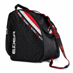 Bolso Edea Jaquard (Negro con Rojo)